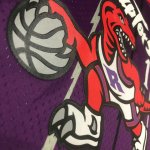 Maillot de Basket #15 Carter Raptors 1998-99 Vintage Violet Imprimé